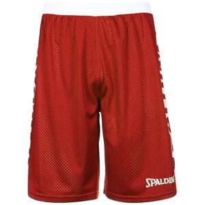 Essential Reversible Basketballshorts, rot / weiß, zoom bei OUTFITTER Online