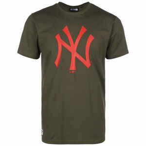 MLB New York Yankees Seasonal Team Logo T-Shirt Herren, oliv / rot, zoom bei OUTFITTER Online