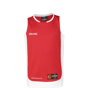 Hustle Tanktop Kinder, rot / weiß, zoom bei OUTFITTER Online