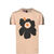 Primegreen AEROREADY Loose 3-Streifen Floral Graphic Trainingsshirt Kinder, apricot / schwarz, zoom bei OUTFITTER Online
