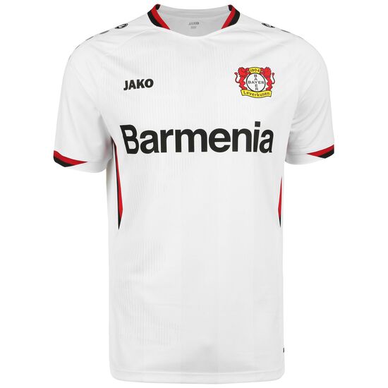 Bayer 04 Leverkusen Trikot Away 2021/2022 Herren, weiß / schwarz, zoom bei OUTFITTER Online