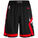 NBA Chicago Bulls City Edition Swingman Basketballshorts Herren, schwarz / rot, zoom bei OUTFITTER Online