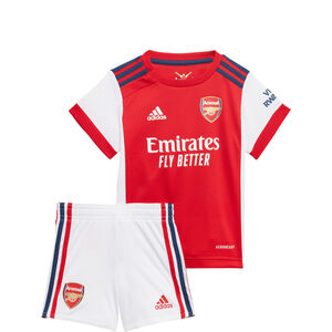 FC Arsenal Minikit Home 2021/2022 Babys, weiß / rot, zoom bei OUTFITTER Online