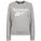 Identity Logo Fleece Crew Sweatshirt Damen, grau / weiß, zoom bei OUTFITTER Online