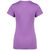 Essentials Stacked Logo T-Shirt Damen, lila / weiß, zoom bei OUTFITTER Online