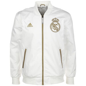 Real Madrid CNY Bomberjacke Herren, weiß / gold, zoom bei OUTFITTER Online
