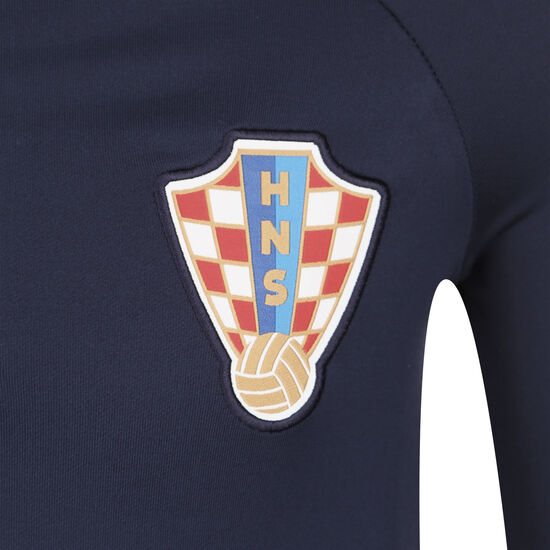 Kroatien Strike Trainingssweat WM 2022 Kinder, dunkelblau / rot, zoom bei OUTFITTER Online