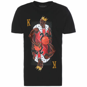 King Mike T-Shirt Herren, schwarz / rot, zoom bei OUTFITTER Online