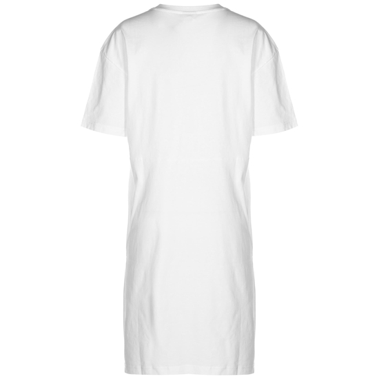 Organic Oversized Slit Tee Shirtkleid Damen, weiß, zoom bei OUTFITTER Online