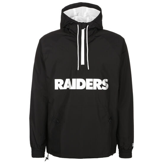 NFL Overlap Logo Las Vegas Raiders Windbreaker Herren, schwarz / weiß, zoom bei OUTFITTER Online