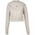 DreamBlend Cotton Midlayer Sweatshirt Damen, beige / schwarz, zoom bei OUTFITTER Online