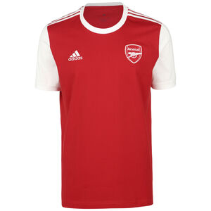 FC Arsenal 3 Streifen T-Shirt Herren, rot / weiß, zoom bei OUTFITTER Online