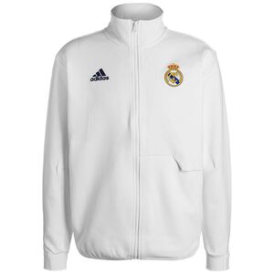 Real Madrid Anthem Trainingsjacke Herren, weiß, zoom bei OUTFITTER Online