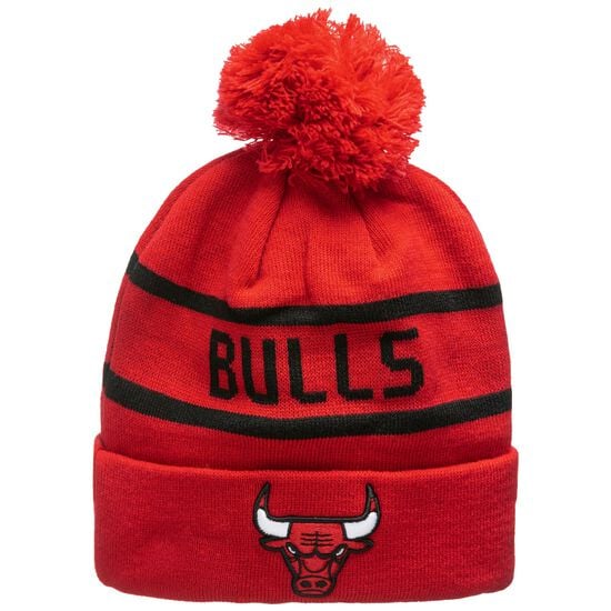 NBA Chicago Bulls Cuff Bobble Beanie, , zoom bei OUTFITTER Online