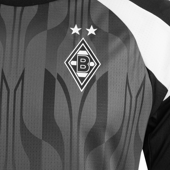 Borussia Mönchengladbach Pre-Match Trikot Herren, schwarz / weiß, zoom bei OUTFITTER Online