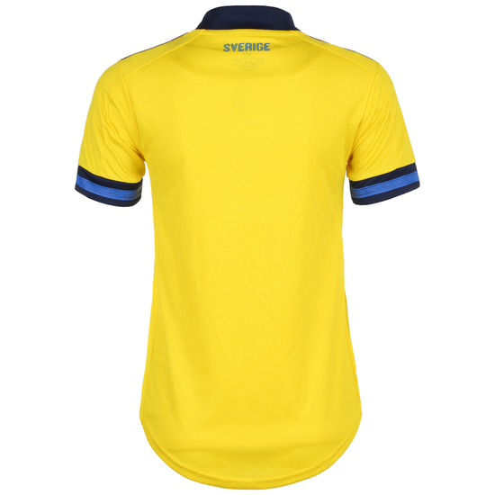 Schweden Trikot Home EM 2020 Damen, gelb / dunkelblau, zoom bei OUTFITTER Online