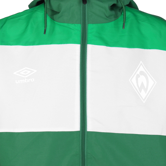 SV Werder Bremen Block Windbreaker Herren, grün / weiß, zoom bei OUTFITTER Online