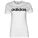 Essentials Linear Logo Trainingsshirt Damen, weiß / schwarz, zoom bei OUTFITTER Online