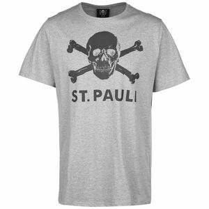 Totenkopf T-Shirt Herren, grau, zoom bei OUTFITTER Online
