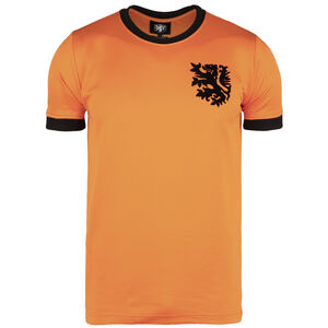 Niederlande World Cup 1978 Retro T-Shirt Herren, orange / schwarz, zoom bei OUTFITTER Online