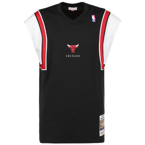 NBA Chicago Bulls Finals Authentic Shooting Shirt Herren, schwarz / rot, zoom bei OUTFITTER Online