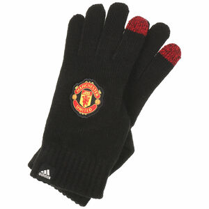Manchester United Handschuh, schwarz / rot, zoom bei OUTFITTER Online