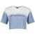 Optiks Spray T-Shirt Damen, blau / weiß, zoom bei OUTFITTER Online