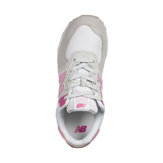 574 Sneaker Kinder, grau / rosa, zoom bei OUTFITTER Online