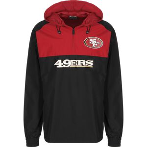 NFL San Francisco 49ers Windbreaker Herren, schwarz / rot, zoom bei OUTFITTER Online