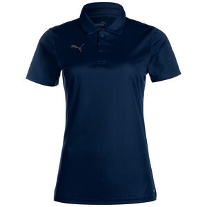 TeamLIGA Sideline Poloshirt Damen, dunkelblau / weiß, zoom bei OUTFITTER Online