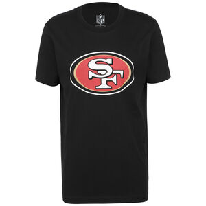 San Francisco 49ers Mid Essentials Crest T-Shirt Herren, schwarz / rot, zoom bei OUTFITTER Online