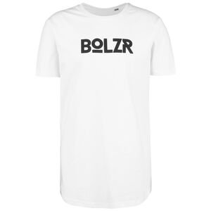 Long T-Shirt Herren, weiß / schwarz, zoom bei OUTFITTER Online