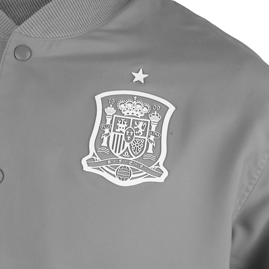 Spanien Seasonal Special Jacke EM 2021 Herren, grau / weiß, zoom bei OUTFITTER Online