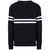DMWU Sweatshirt Herren, schwarz / weiß, zoom bei OUTFITTER Online