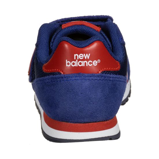 YV373 Hook & Loop Sneaker Kinder, blau / rot, zoom bei OUTFITTER Online