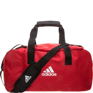 Tiro Duffel Small Fußballtasche, rot / weiß, zoom bei OUTFITTER Online
