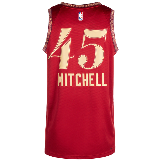 NBA Cleveland Cavaliers Donovan Mitchell City Edition 2023/24 Trikot Herren, rot, zoom bei OUTFITTER Online