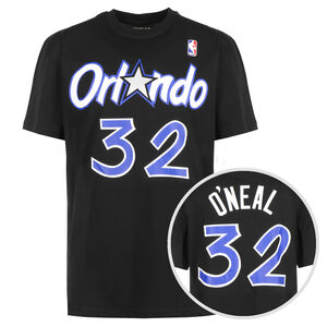 NBA Name & Number Orlando Magic Shaquille O'Neal T-Shirt Herren, schwarz / blau, zoom bei OUTFITTER Online
