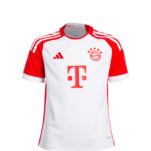 FC Bayern München Trikot Home 2023/2024 Kinder, weiß / rot, zoom bei OUTFITTER Online