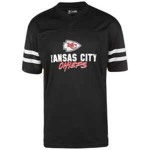 NFL Kansas City Chiefs Script Mesh T-Shirt Herren, schwarz / weiß, zoom bei OUTFITTER Online