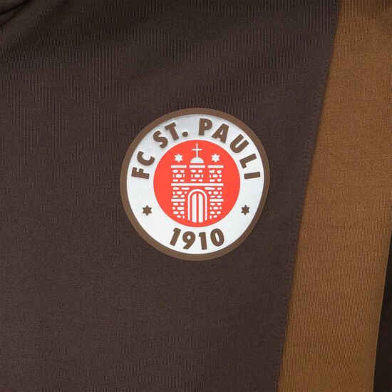 FC St. Pauli Team Trainingsjacke Herren, braun / beige, zoom bei OUTFITTER Online