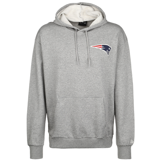 NFL New England Patriots Detail Logo Kapuzenpullover Herren, grau, zoom bei OUTFITTER Online