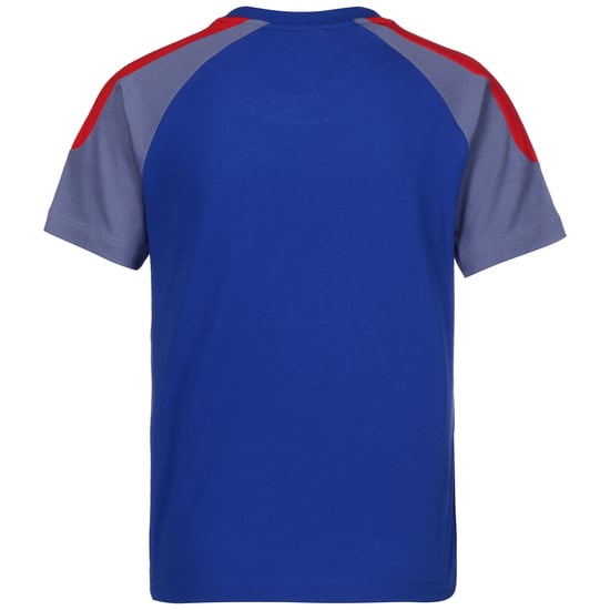 Colorblock T-Shirt Damen, blau / weiß, zoom bei OUTFITTER Online