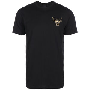 NBA Chicago Bulls Metallic T-Shirt Herren, schwarz, zoom bei OUTFITTER Online