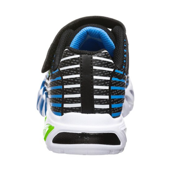 Flex-Glow Elite Sneaker Kinder, schwarz / blau, zoom bei OUTFITTER Online