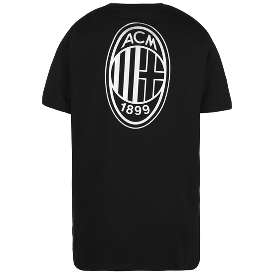 AC Mailand TFS T-Shirt Herren, schwarz / silber, zoom bei OUTFITTER Online