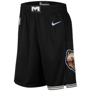 NBA Memphis Grizzlies Swingman City Edition Basketballshort Herren, schwarz / hellblau, zoom bei OUTFITTER Online