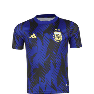 AFA Argentinien Pre-Match Trikot WM 2022 Kinder, dunkelblau / blau, zoom bei OUTFITTER Online