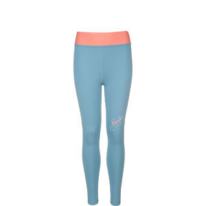Air Essentials Leggings Kinder, blau / apricot, zoom bei OUTFITTER Online