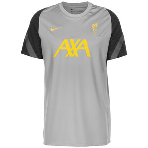 FC Liverpool Strike Trainingsshirt Herren, grau / gelb, zoom bei OUTFITTER Online